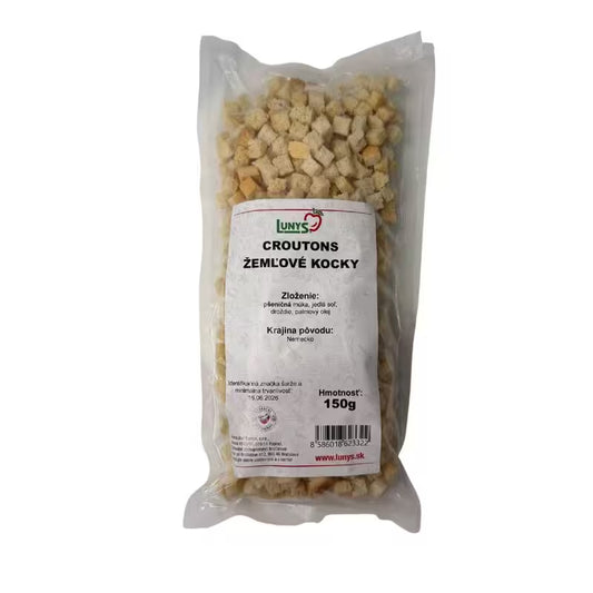 Žemľové kocky 150g Lunys