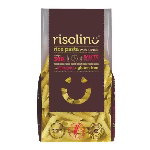 Ryžové cestoviny Penne 300g Risolino