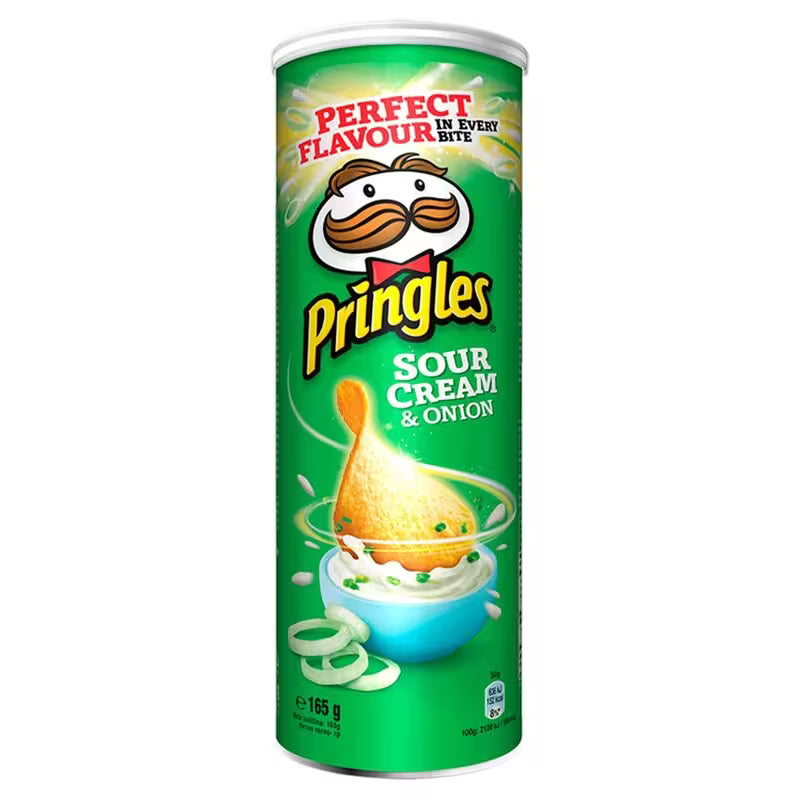 Pringles zem. lupienky Sourcream & Onion 165 g