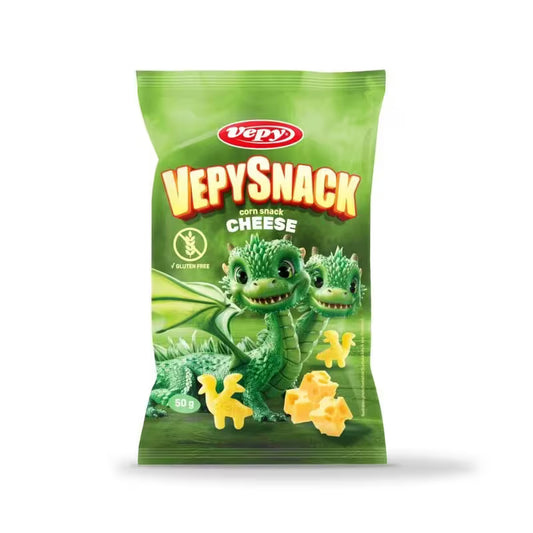 Kukuričný snack s príchuťou syra 50g Vepy