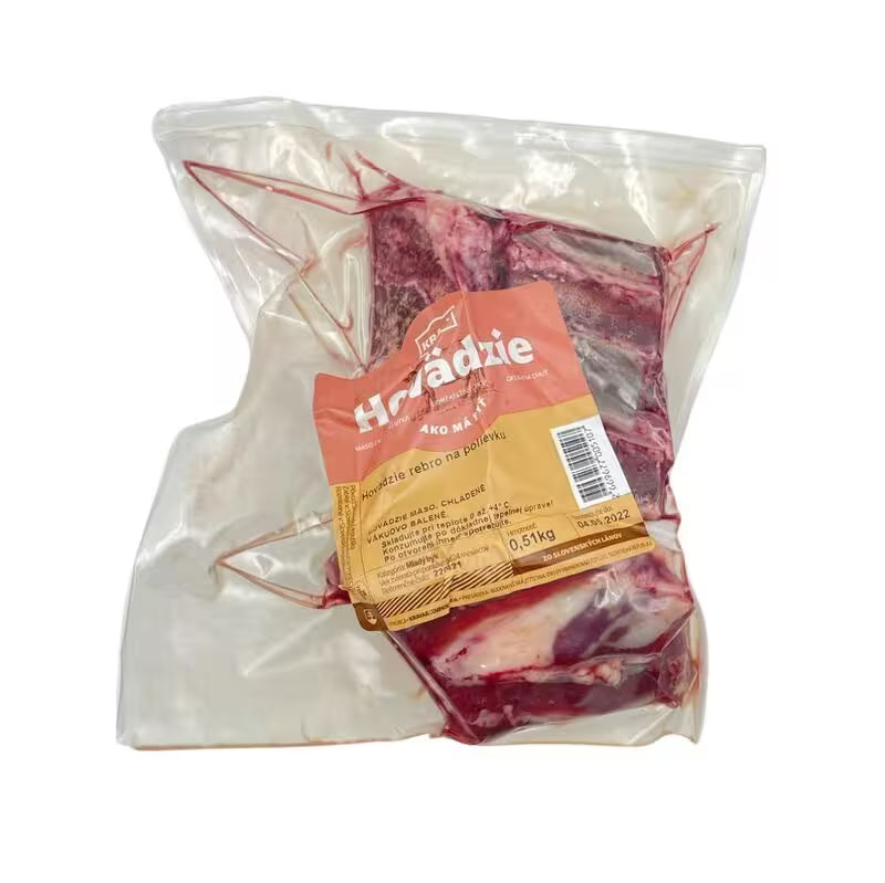 Hovädzie rebro na polievku cca 600g K&CO VÝPREDAJ