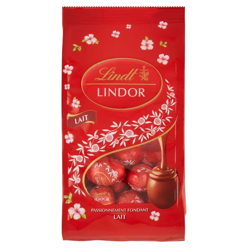 Lindt Lindor Eggs mliečna čokoláda s krémovou náplňou 180g