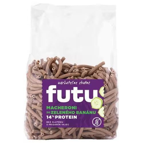 Cestoviny Macheroni zo zeleného banánu 250g Futu