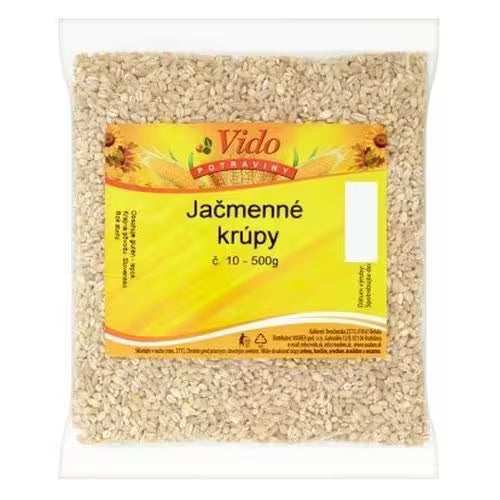 Krúpy jačmenné č.10 500g Vido