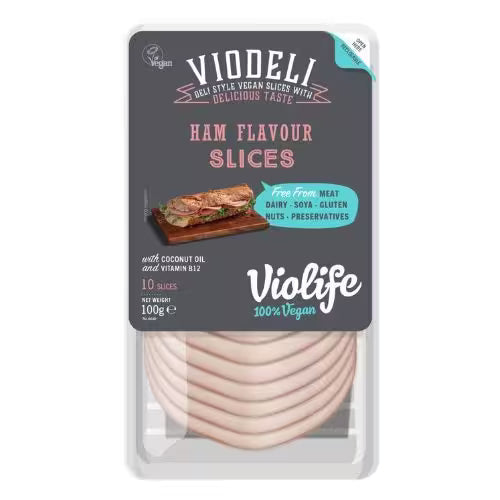 Viodeli plátky s príchuťou šunky 100g Violife