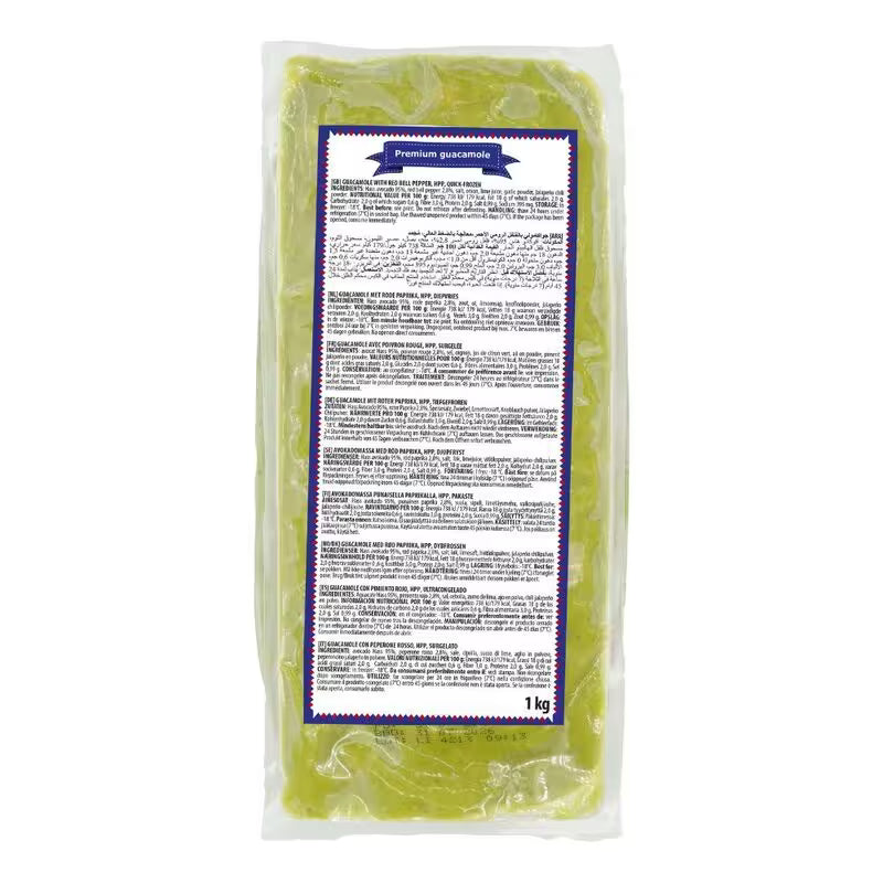 Mrazené Guacamole Premium 1kg Salud Foodgroup