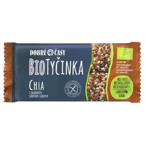 Dobré časy tyčinka Chia 40g