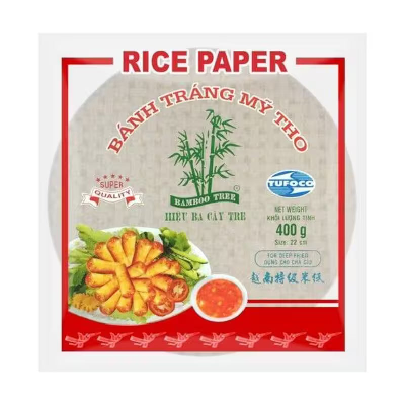 Ryžový papier na letné závitky 400g Bamboo Tree