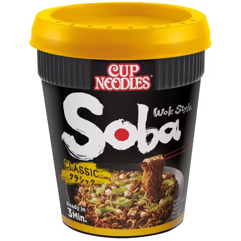 Nissin Instantné rezance Soba Cup Classic 90g