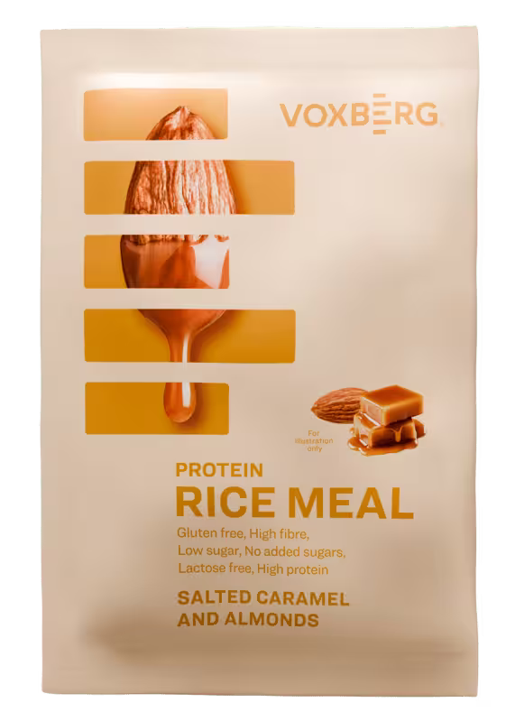 Ryžová kaša Slaný karamel mandle 60g Voxberg
