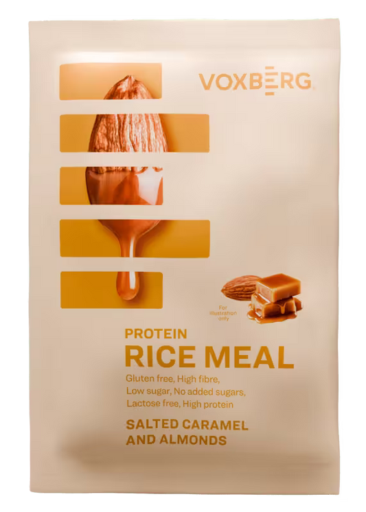 Ryžová kaša Slaný karamel mandle 60g Voxberg