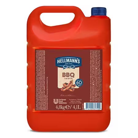 Barbeque (BBQ) omáčka 4,8kg Hellmann's
