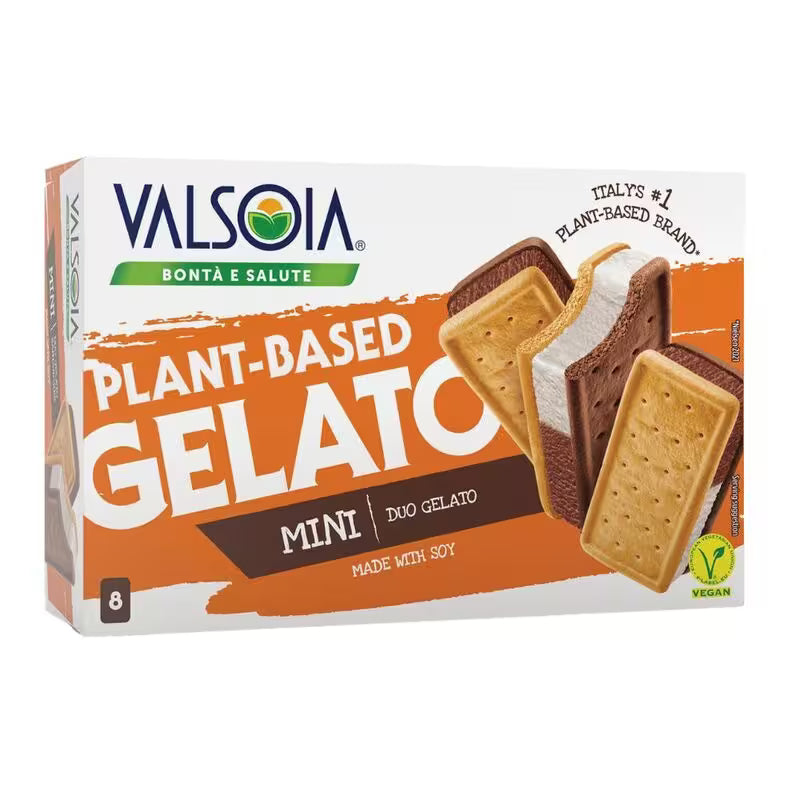 Mrazená Valsoia zmrzlina Sandwich Sója 8x71ml