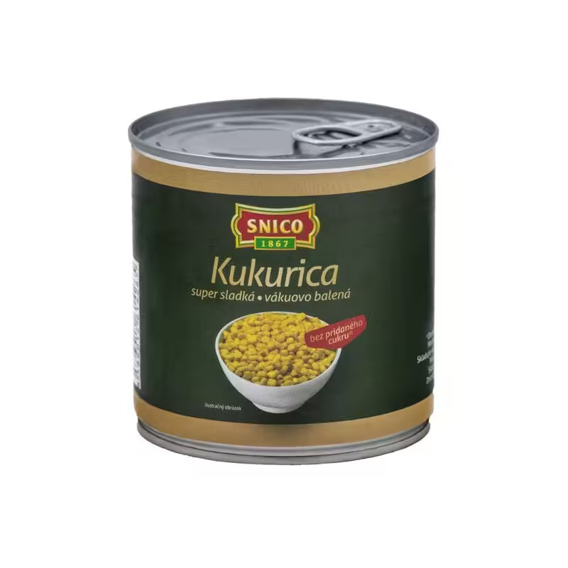 Kukurica sterilizovaná 340g Snico