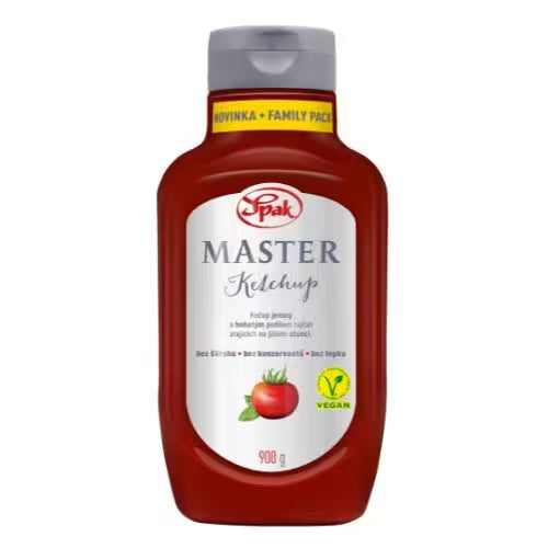 Kečup jemný Master 900g Spak