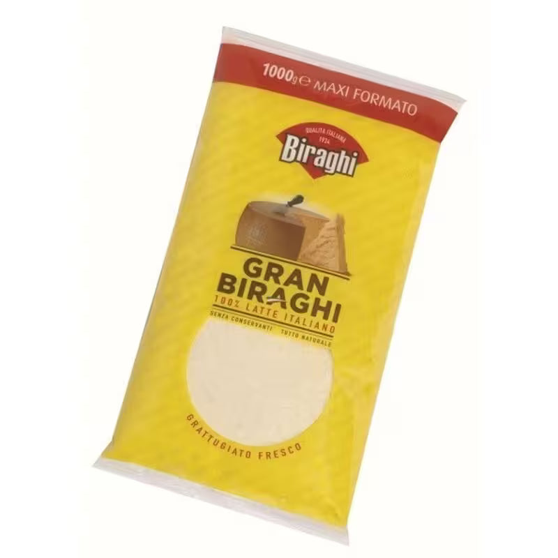 Syr Gran Biraghi strúhaný 1kg Biraghi