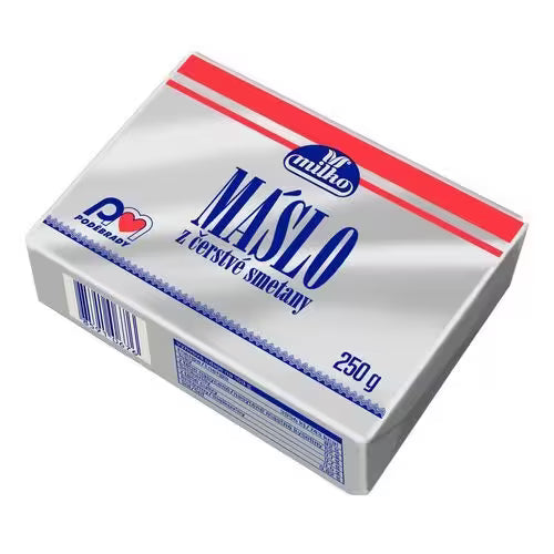 Maslo 82% z čerstvej smotany 250g Milko