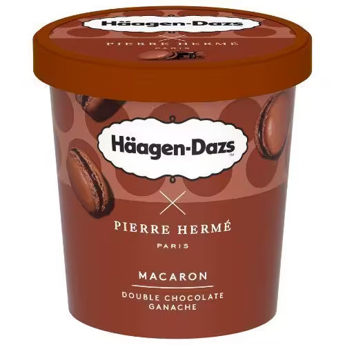 Mrazená Häagen-Dazs Zmrzlina čokoládová ganache a makrónky 420ml