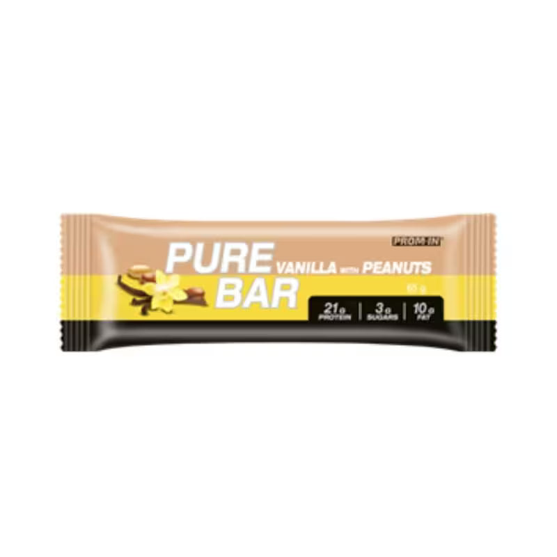 Tyčinka vanilka s arašidmi 65g Pure Bar