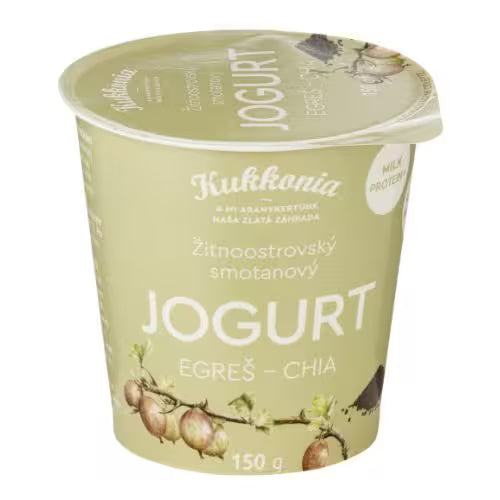 Jogurt egreš-chia 150g Kukkonia