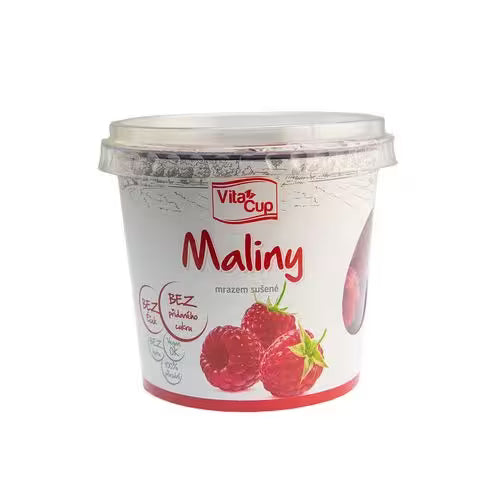 Lyofilizované maliny celé 30g VitaCup