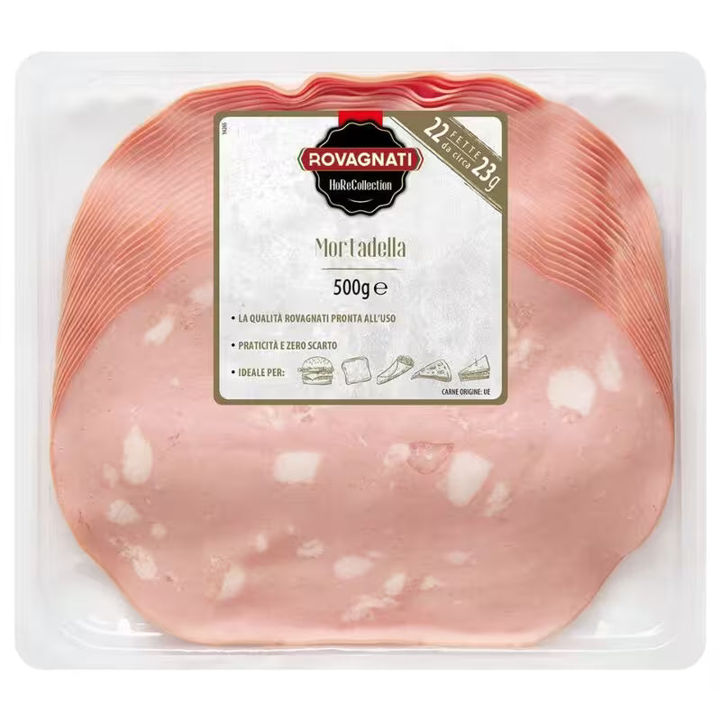 Saláma Mortadella nárez 500g Rovagnati