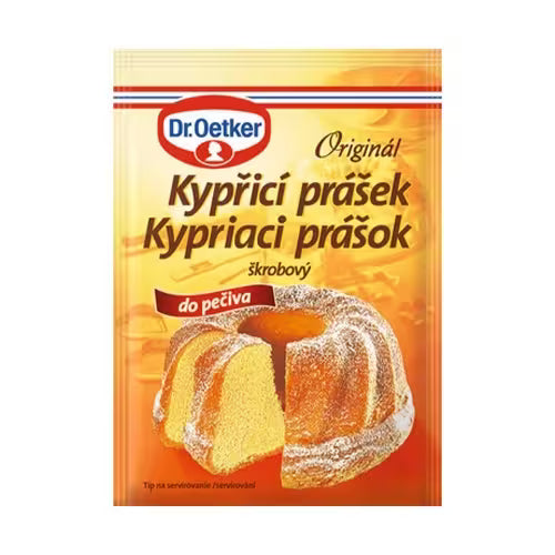Kypriaci prášok do pečiva 12g Dr. Oetker