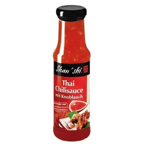 Thajská Chilli omáčka s cesnakom 200ml Shan'shi