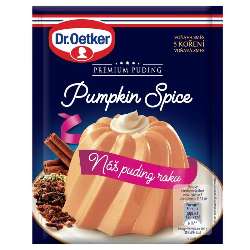 Puding Pumpkin Spice Premium 40g Dr. Oetker