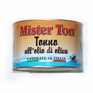 Tuniak v olivovom oleji 1650g Mister Ton, plech