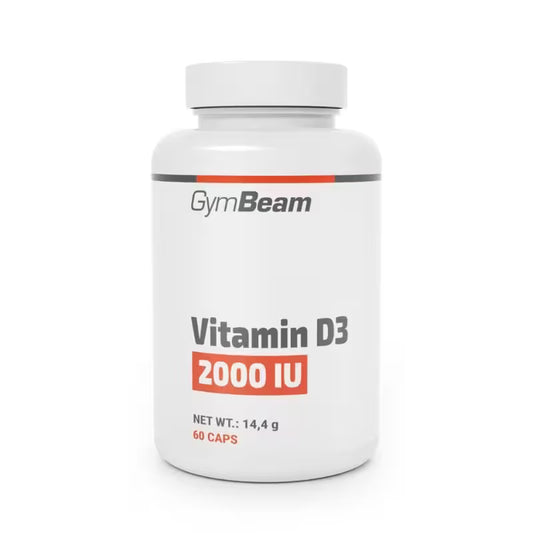Vitamín D3 2000 IU 60 tab GymBeam