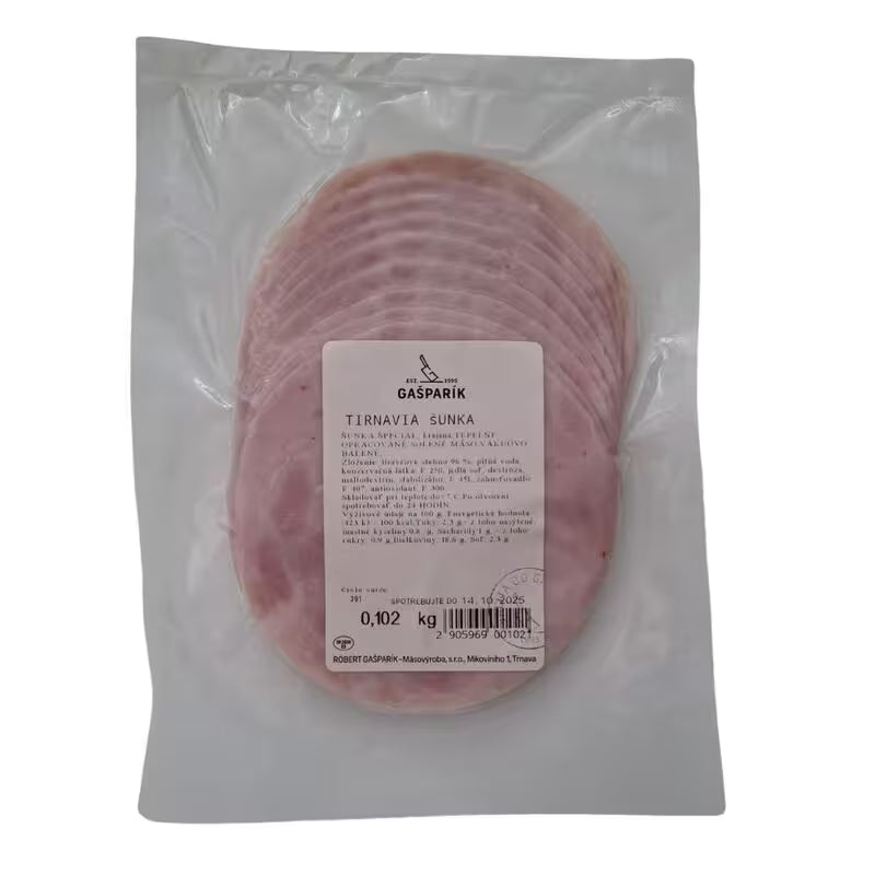 Šunka Tirnavia cca 100g Gašparík