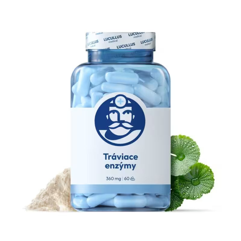 Tráviace enzýmy 60ks Dr. LUCULLUS