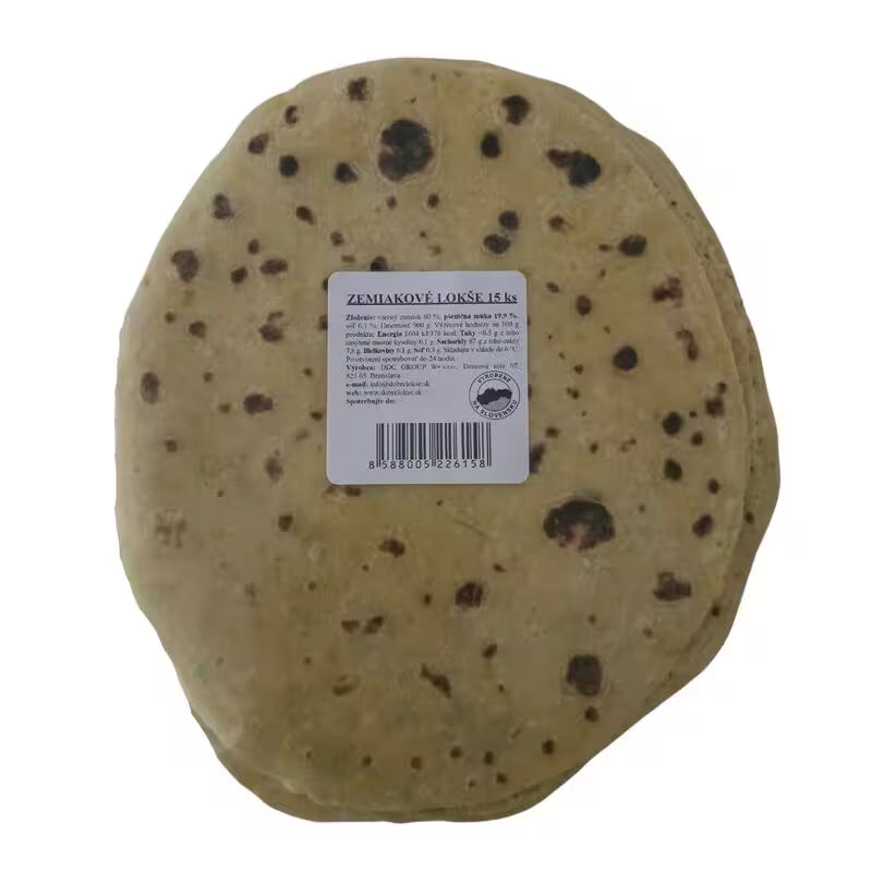 Lokše zemiakové 15x60g DDC group
