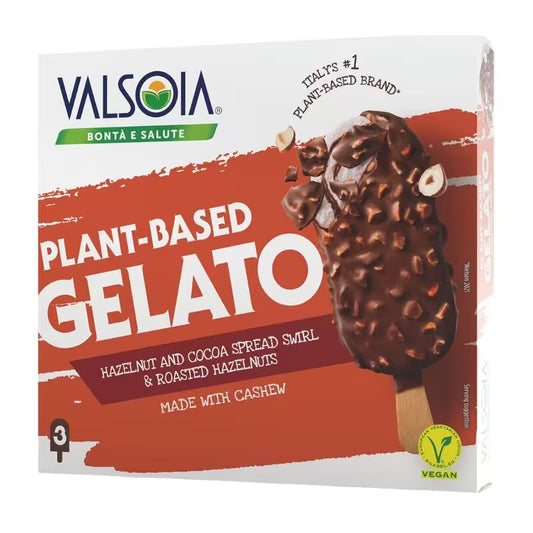 Mrazený Valsoia nanuk Kešu oriešok 3x130ml