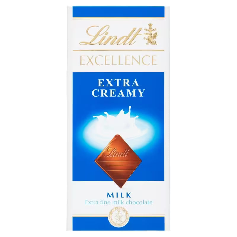 Lindt Excellence extra jemná mliečna čokoláda 100g