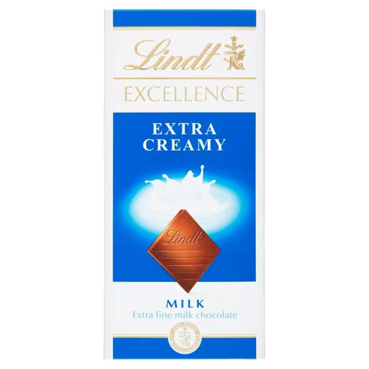 Lindt Excellence extra jemná mliečna čokoláda 100g