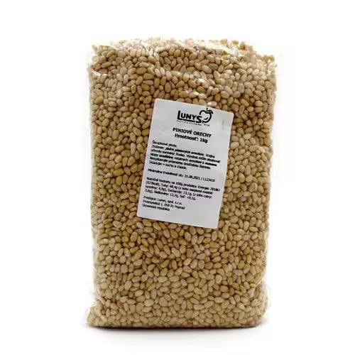 Píniové orechy 1kg Lunys