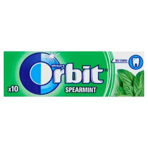 Wrigley's Orbit Spearmint žuvačky 10ks