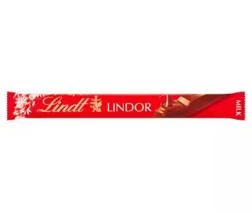 Lindt Lindor Mliečna čokoláda s krémovou nápl. 38g