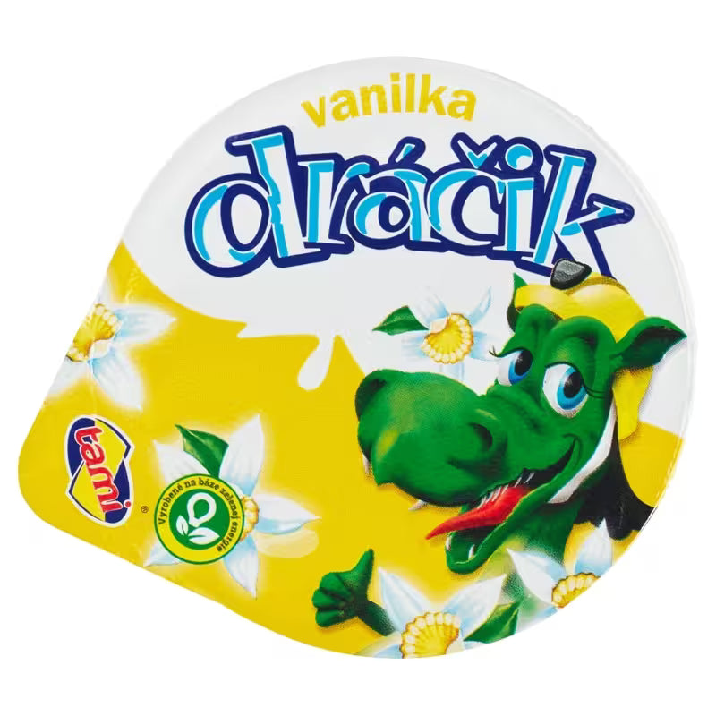 Dráčik termizovaný tvarohovo-smotanový krém vanilka 80g Tami