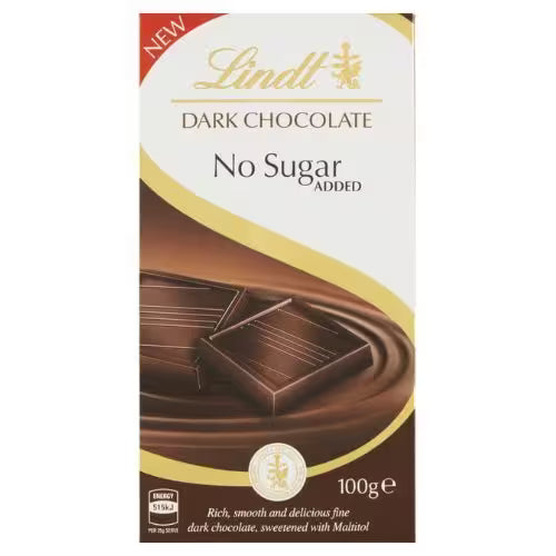 Lindt Dark Tablet bez cukru 100g