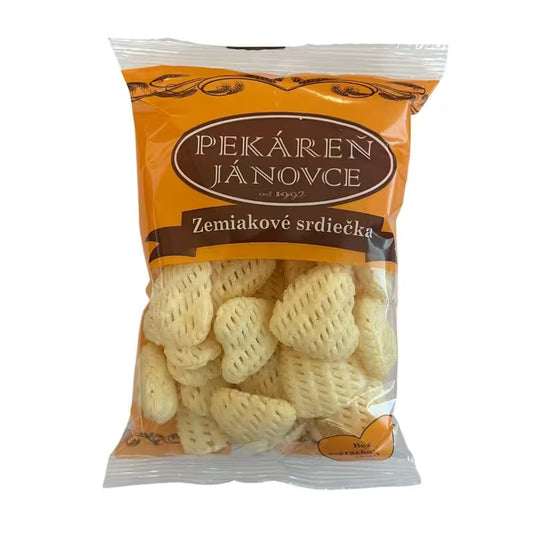 Zemiakové srdiečka 40g Pekáreň Jánovce