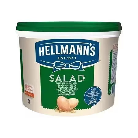 Majonéza šalátová 5kg Hellmann's